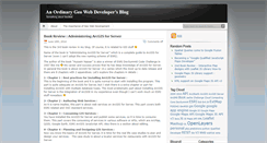 Desktop Screenshot of geowebdeveloper.com